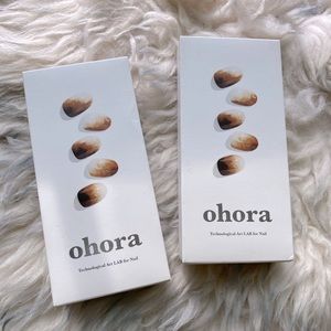 2 sets if Ohora Japan: N Coffee With Milk -  (unopened) semi cured gel nails